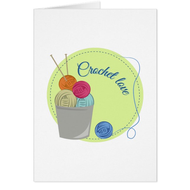 かぎ針編み愛 (正面)