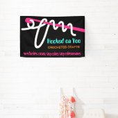 かぎ針編み糸のステッチクラフトショーの表示 横断幕 (インサイチュ)