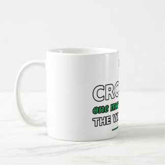 かぎ針編み: あと1段、洗い物を Mug コーヒーマグカップ