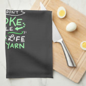 かぎ針編み かぎ針編み好きな人へのプレゼント キッチンタオル (四つ折り)