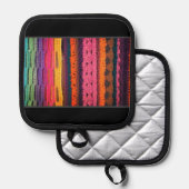 かぎ針編み！キッチンクイーンのために！ 鍋敷き (正面/裏面)