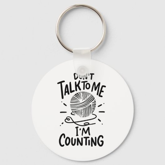 かぎ針編み キーホルダー (正面)