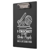 かぎ針編み クリップボード (左)