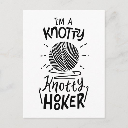 かぎ針編み ポストカード (正面)