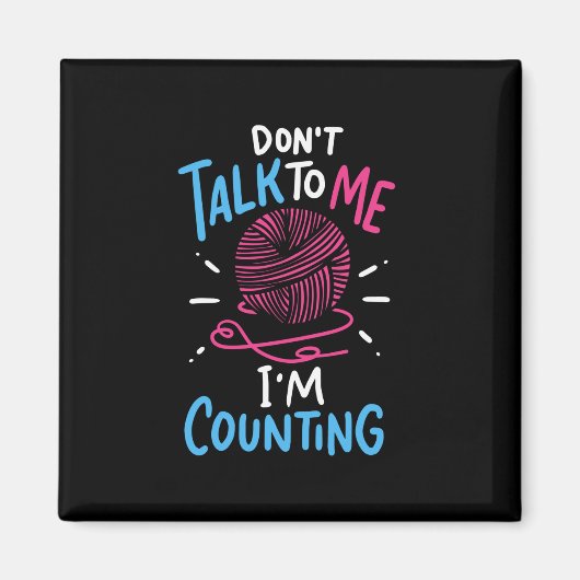 かぎ針編み マグネット (正面)