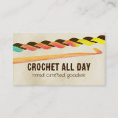 かぎ針縫い糸クラフトショー 名刺 (正面)