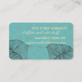 かぎ針bを用いた手引き撚り糸巻き 名刺 (裏面)