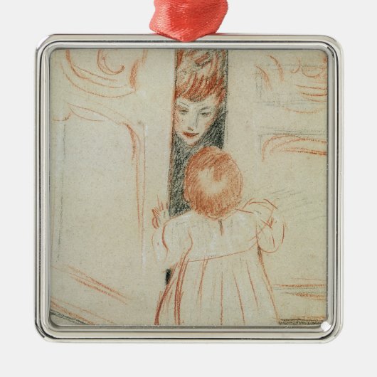 かくれんぼ メタルオーナメント (正面)