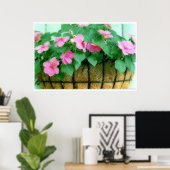 かごに入った患者 ポスター (ホームオフィス)