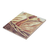 かごに入れたパンの新鮮なパン タイル (側面)