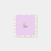 かごの中をピッと覗く ポストイット (正面)