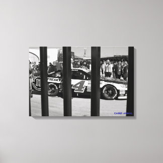 かごの動物 キャンバスプリント