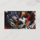 かごの針金と糸のかご 名刺 (裏面)