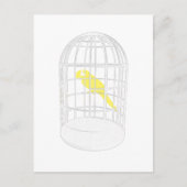 かごの鳥 ポストカード (正面)