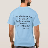 かしゃにカスタムメンズベーシックTシャツ Tシャツ (裏面)