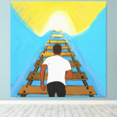 かすかな希望 キャンバスプリント (インサイチュ (ウッドフロア))