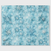 かすかな雪 ラッピングペーパー (フラット)
