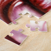 かすかに怖いが涙の出る美しい女性 ジグソーパズル (側面)