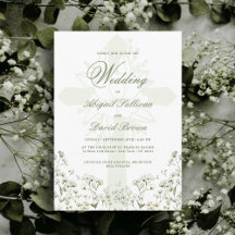 かすみ草の宗教的な結婚式
