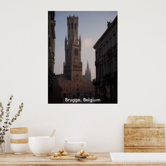 かすんだ日 ポスター (キッチン)