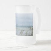 かすんでいる強大なMac フロストグラスビールジョッキ (正面右)