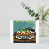 かたくり芋の子に気を付けおもしろいろ ポストカード (スタンド正面)