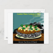 かたくり芋の子に気を付けおもしろいろ ポストカード (正面/裏面)