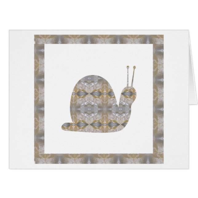 かたつむりの昆虫の水晶宝石NVN451は大きいおもしろいをからかいます (正面横)