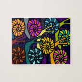 かたつむりの競争のジグソーパズル ジグソーパズル (横)