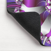 かたつむりの貝のフラクタルのマウスパッド マウスパッド (コーナー)