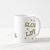 かたつむりの遅い生命 コーヒーマグカップ (正面右)