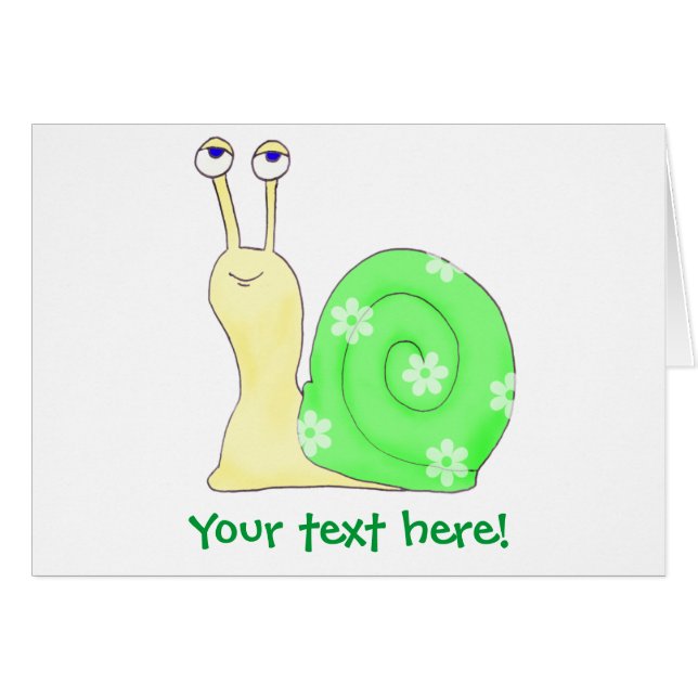 かたつむりを呼んで下さい (正面横)