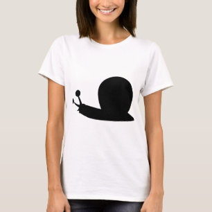 かたつむりアイコン Tシャツ