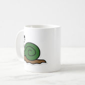 かたつむり コーヒーマグカップ (正面左)