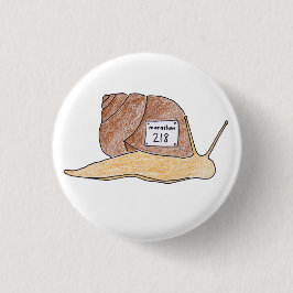 かたつむり 缶バッジ