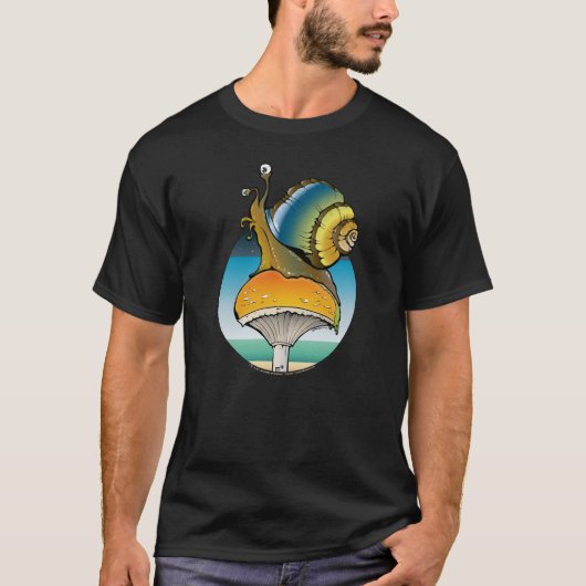 かたつむりO Sciban Tシャツ (正面)