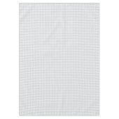 かちりと言う音はあなたの色の一突きにそれを変更の灰色カスタマイズ テーブルクロス (正面)