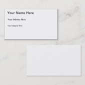 かちりと言う音はそれをカスタマイズ-あなたの写真をここに加えて下さい! 所有するために作って下さい 名刺 (正面/裏面)