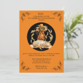 かっこいいかかしハロウィンパーティーの招待状 招待状 (スタンド正面)