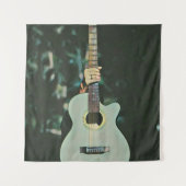 かっこいいギタリストへのプレゼント タペストリー (正面)