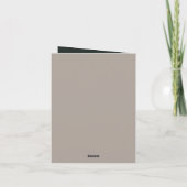 かっこいいゴシック風のバレンタイン追加メッセージ シーズンカード (裏面)