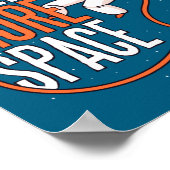 かっこいいジョークをもっとスペースが必要 ポスター (角)