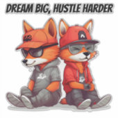 かっこいいステッカー シール (正面)