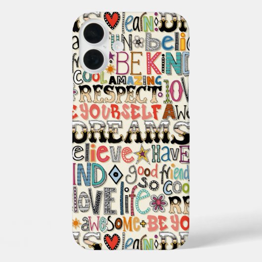 かっこいいタイポグラフィ Case-Mate iPhoneケース (裏面)