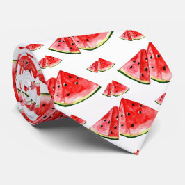 かっこいいタイルのハスの実のフルーツ柄 ネクタイ