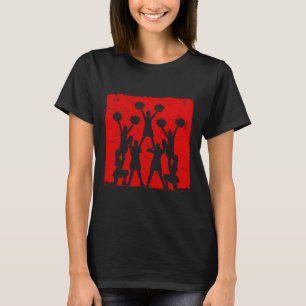 かっこいいチアリーダーアート メンズ レディース チアリーディング チア Tシャツ