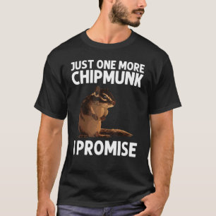 かっこいいチップムンク メンズ レディース スクウィーキー ウィスパラー Tシャツ