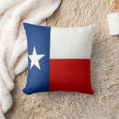 かっこいいテキサス州の旗 クッション (ブランケット)