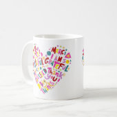 かっこいいデザイン コーヒーマグカップ (正面左)