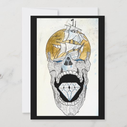 かっこいいドクロアート シーズンカード (正面)